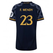 Real Madrid Ferland Mendy #23 Bortatröja Dam 2023-24 Korta ärmar